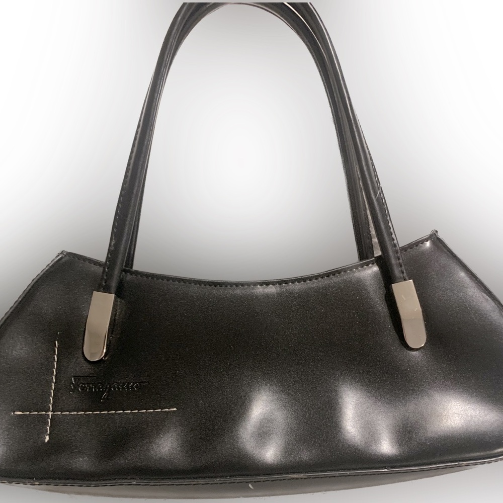 COPY - Black patten small clutch purse